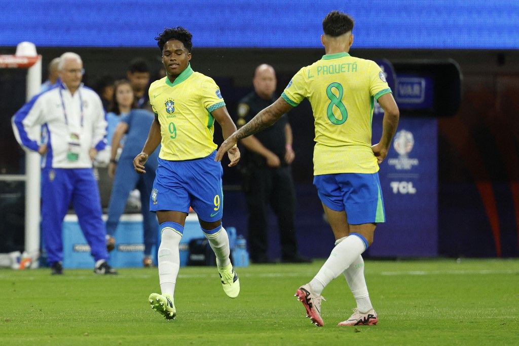 Endrick se convierte en el jugador más joven de la CONMEBOL Copa América™ de Brasil desde 2011