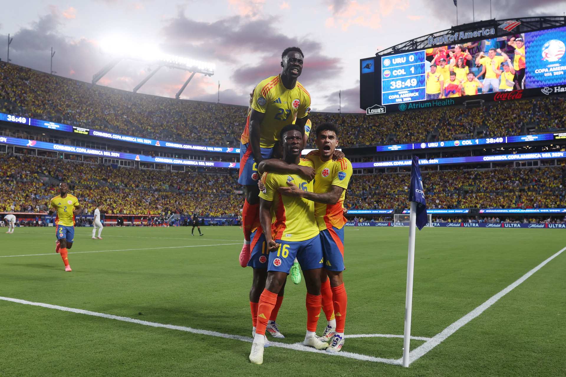 Colombia supera a Uruguay y obtiene un boleto a la Final de la CONMEBOL Copa América™