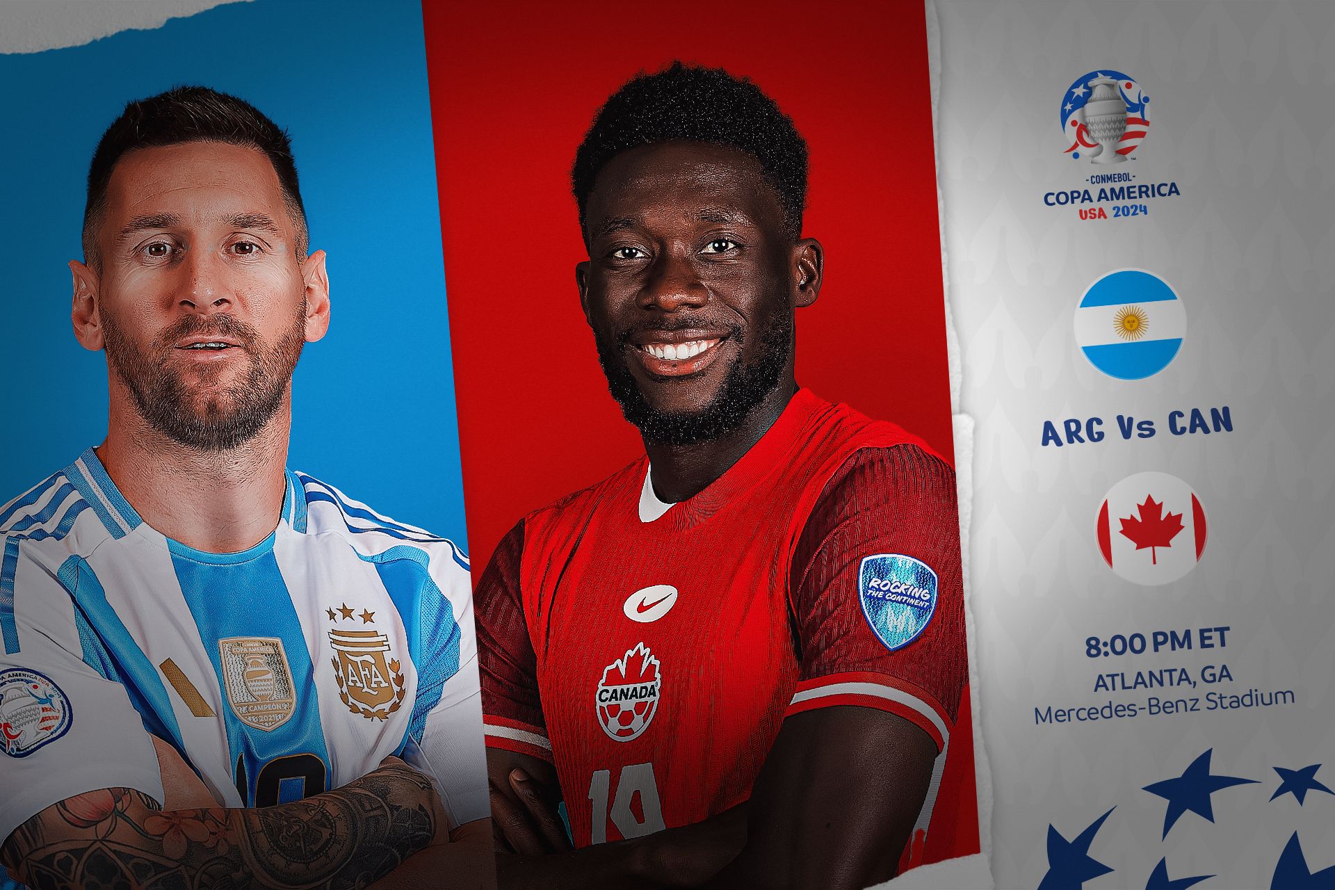 Arranca la CONMEBOL Copa América 2024™: Argentina-Canadá abren el torneo