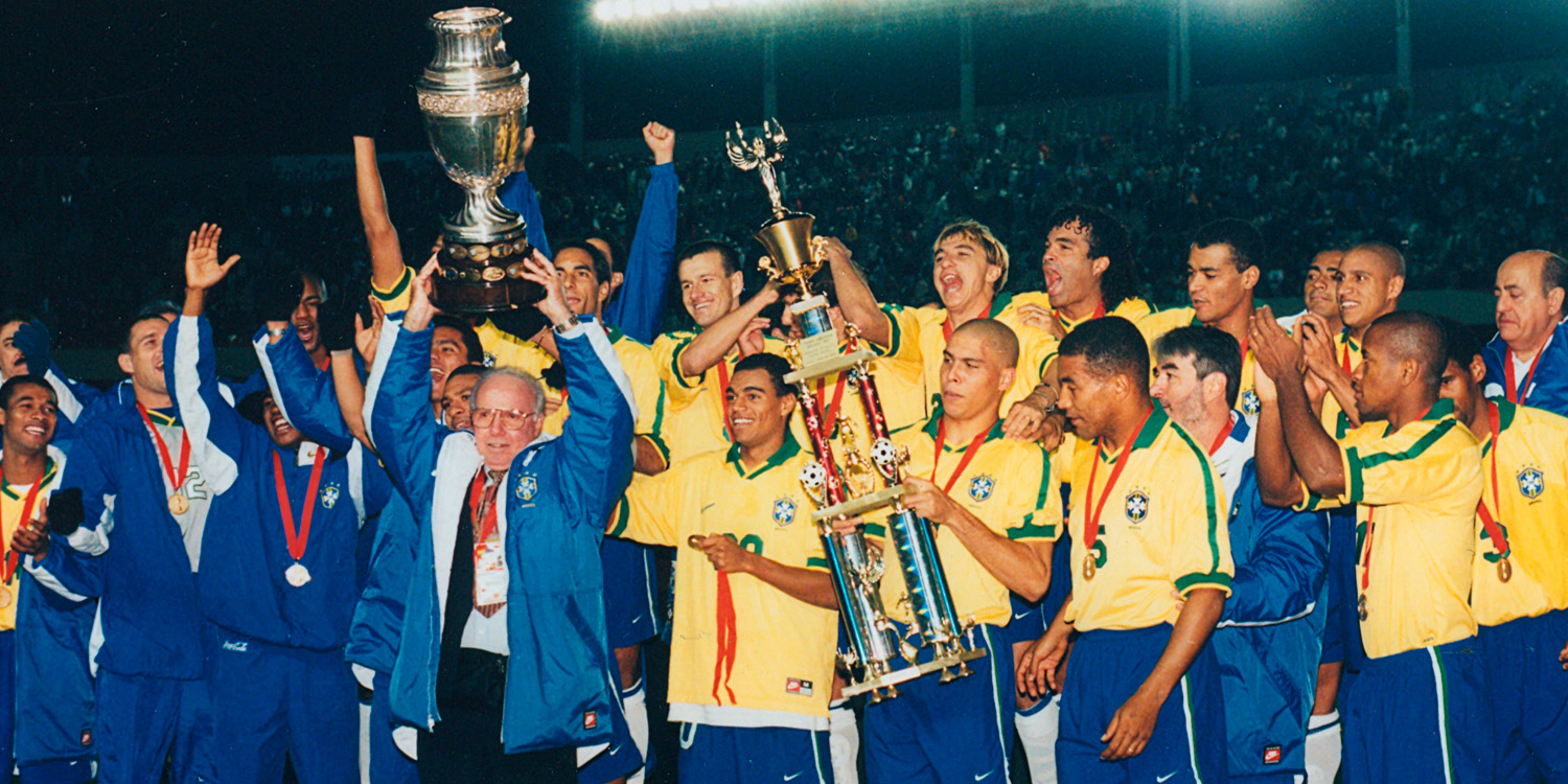 Brazil is crowned in Bolivia 1997 CONMEBOL Copa América