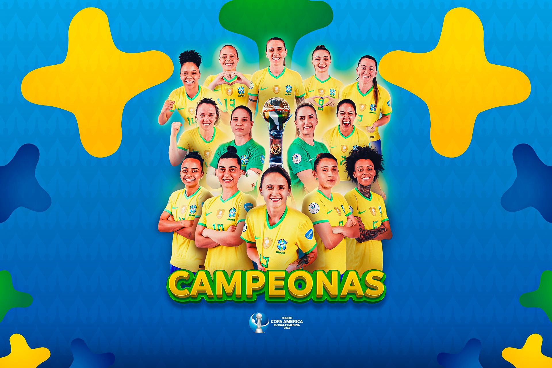 Brasil le ganó a Argentina y es el campeón de la CONMEBOL Copa América Futsal Femenina 2025™
