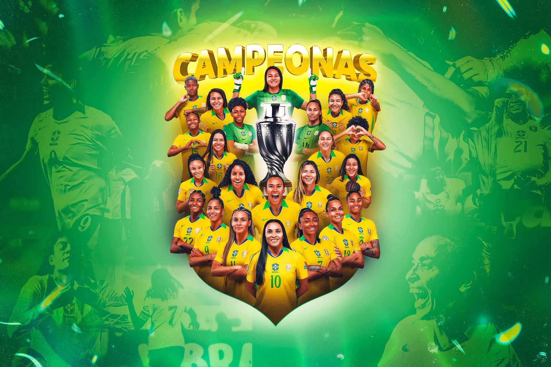 Brasil venció a Colombia por penales y se consagró campeón de la CONMEBOL Copa América Femenina 2025™
