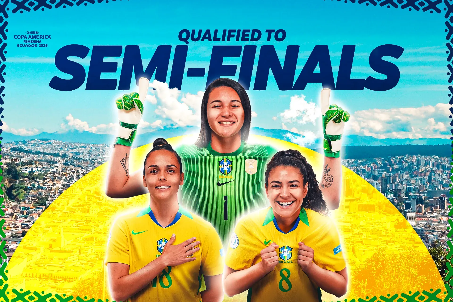 Brazil beat Paraguay to book a spot in the semifinals