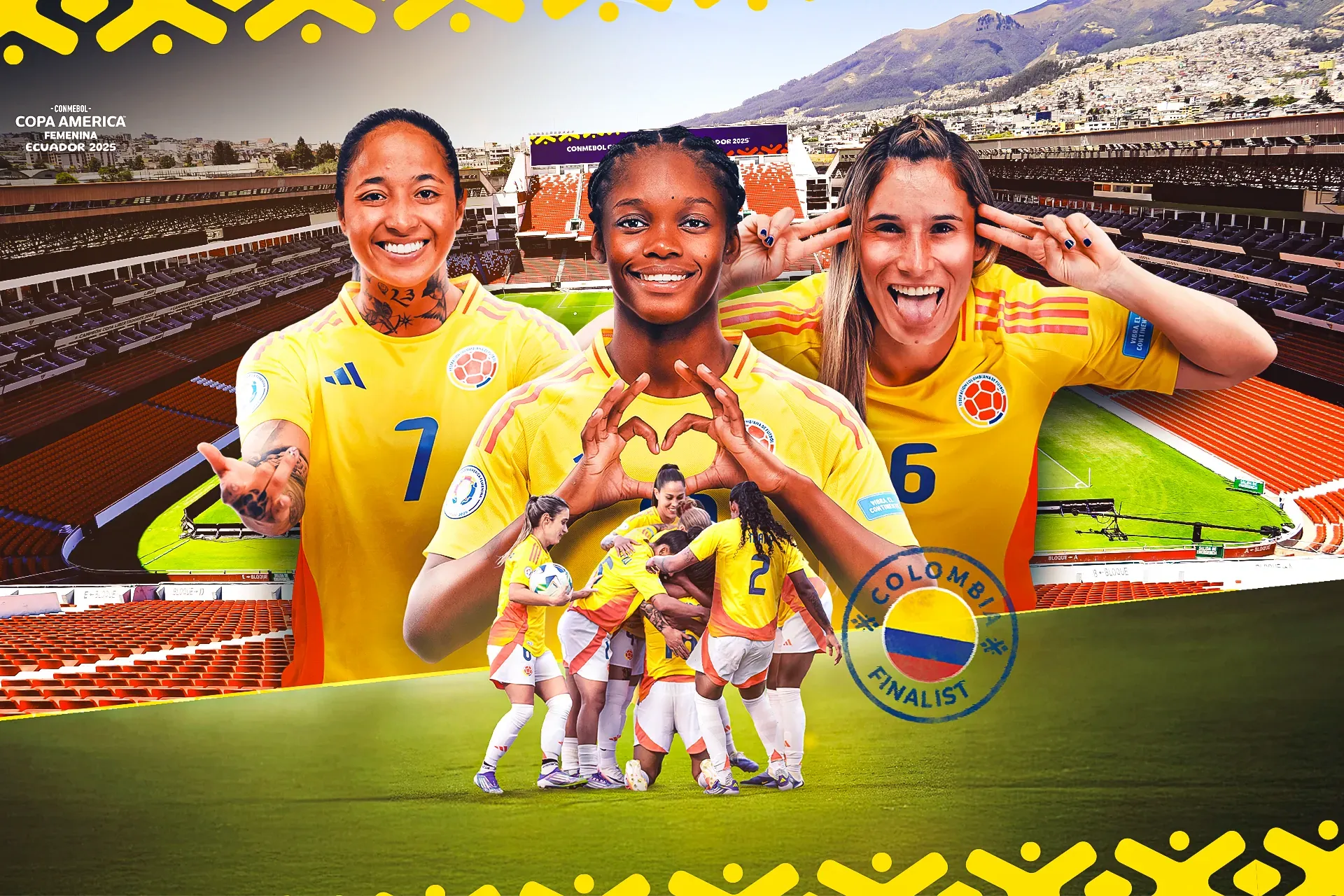 Colombia wins on penalties and will play the Final of the CONMEBOL Copa América Femenina 2025™