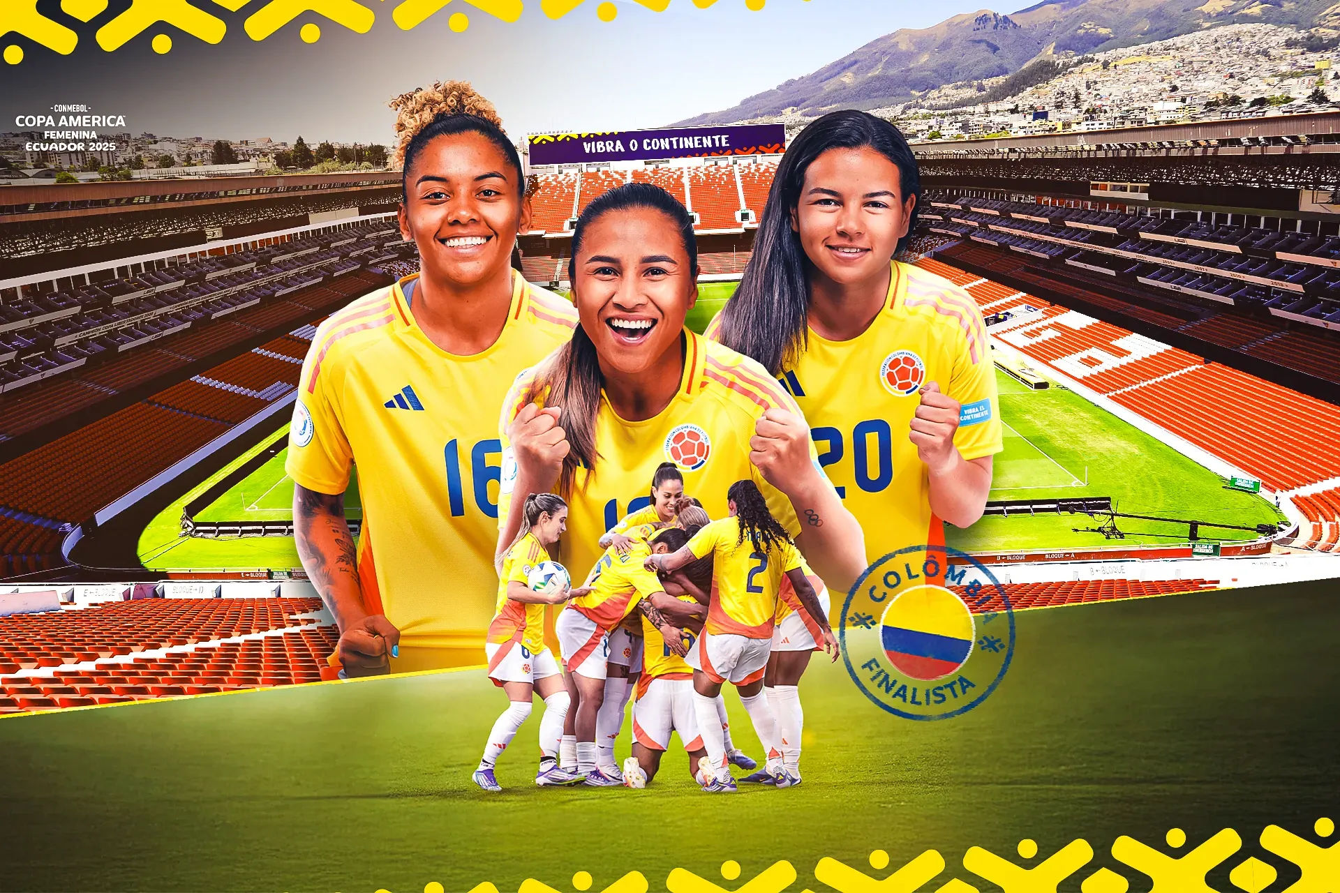 Colômbia vence nos pênaltis e disputará a final da CONMEBOL Copa América Femenina 2025™