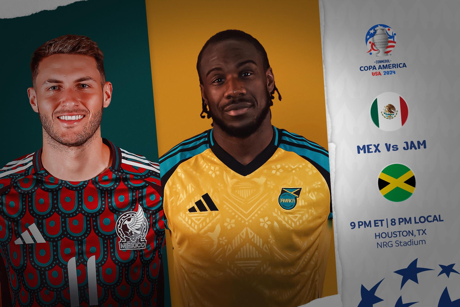 México y Jamaica arrancan su camino