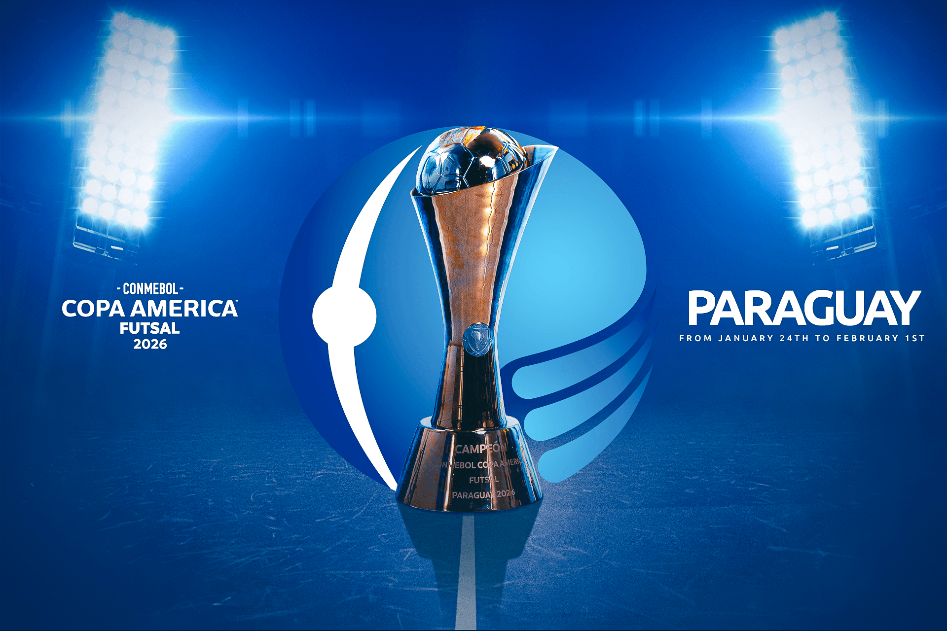 The CONMEBOL Copa América Futsal 2026™ will be played in Paraguay