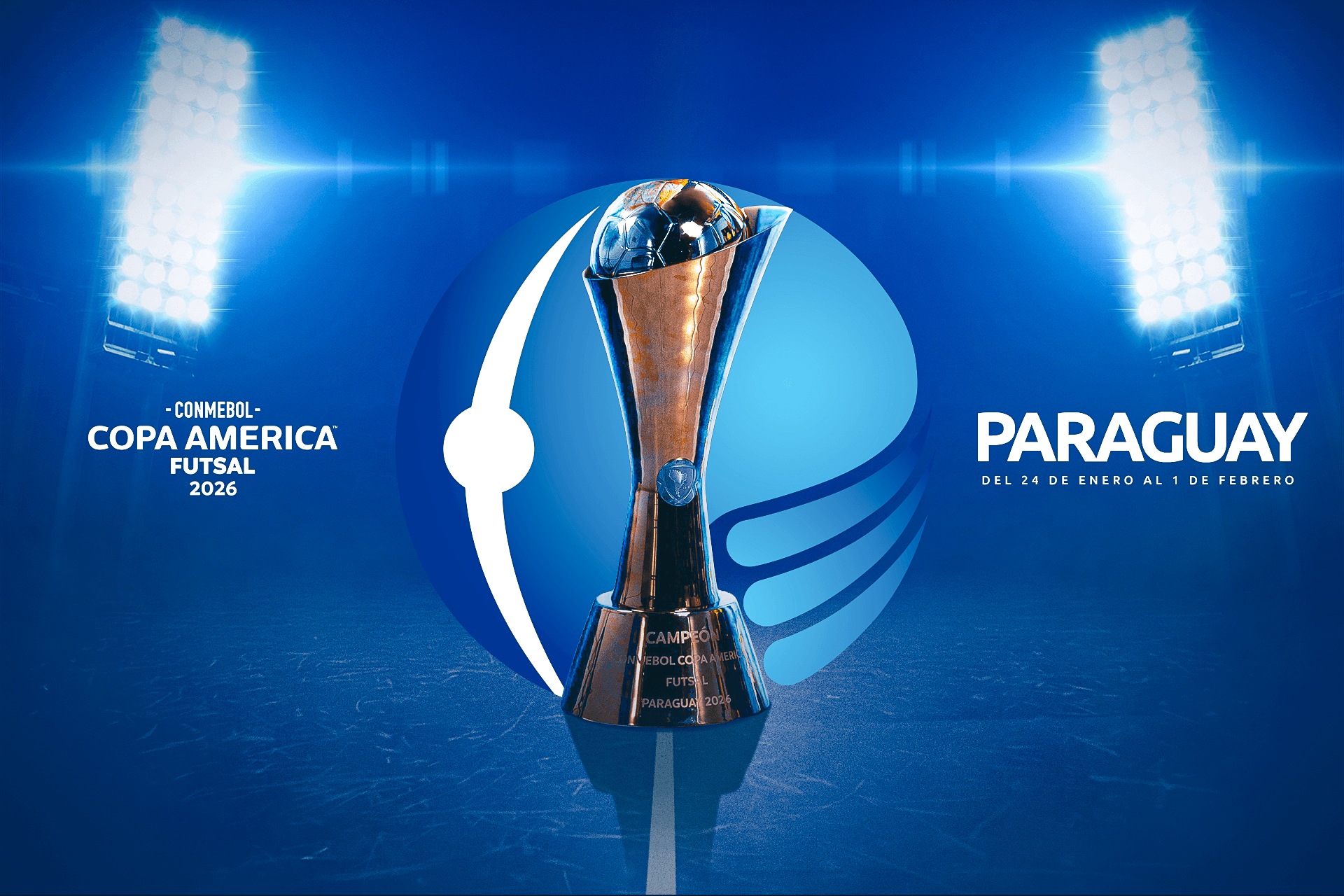 La CONMEBOL Copa América Futsal 2026™ se jugará en Paraguay