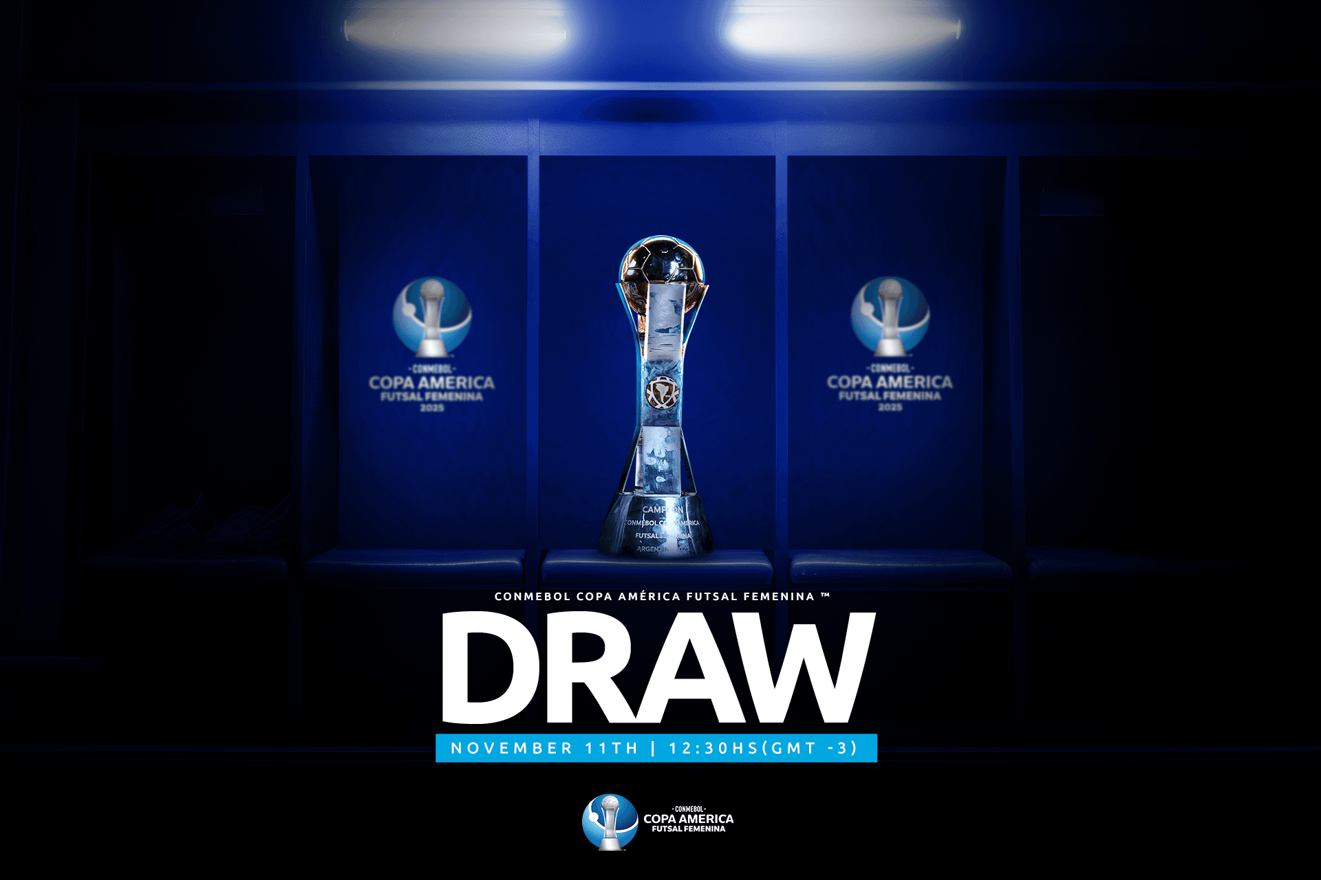 CONMEBOL Copa América Femenina Futsal 2025™: Group Draw