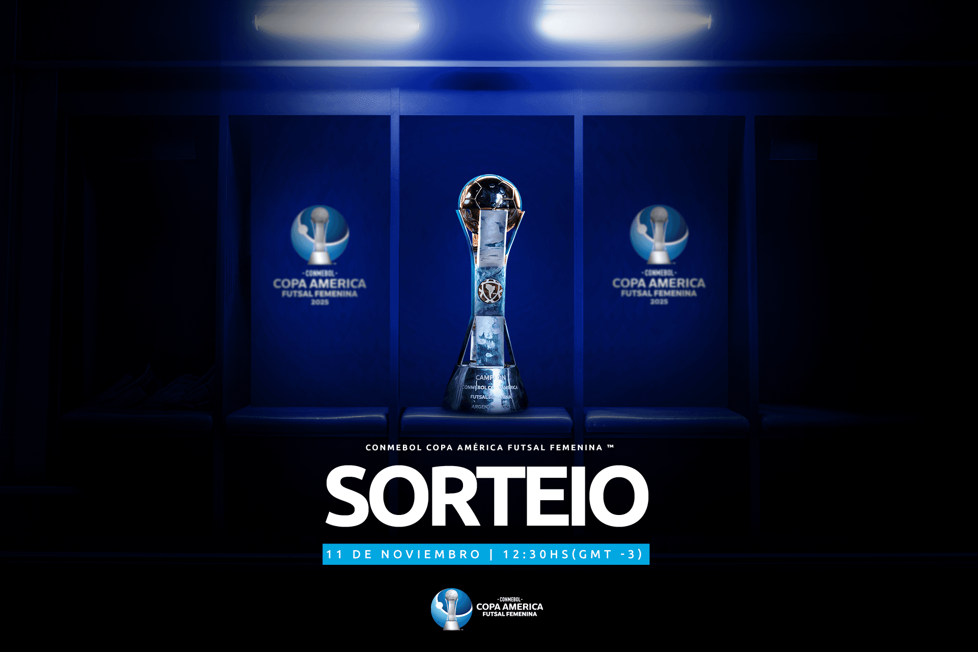 CONMEBOL Copa América Futsal Feminina 2025™: Sorteio dos Grupos