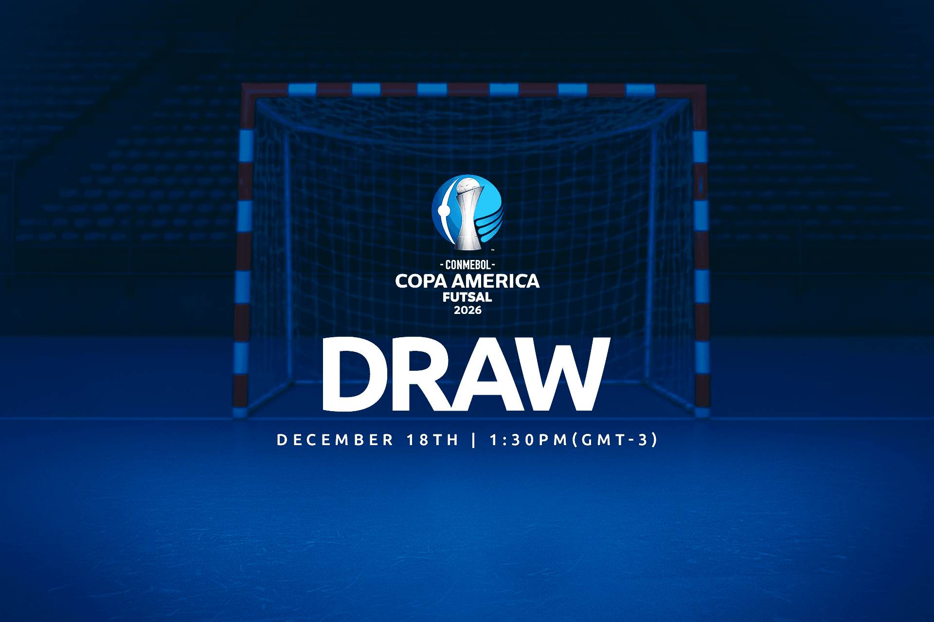 The Groups for the CONMEBOL Copa América Futsal 2026™ will be drawn