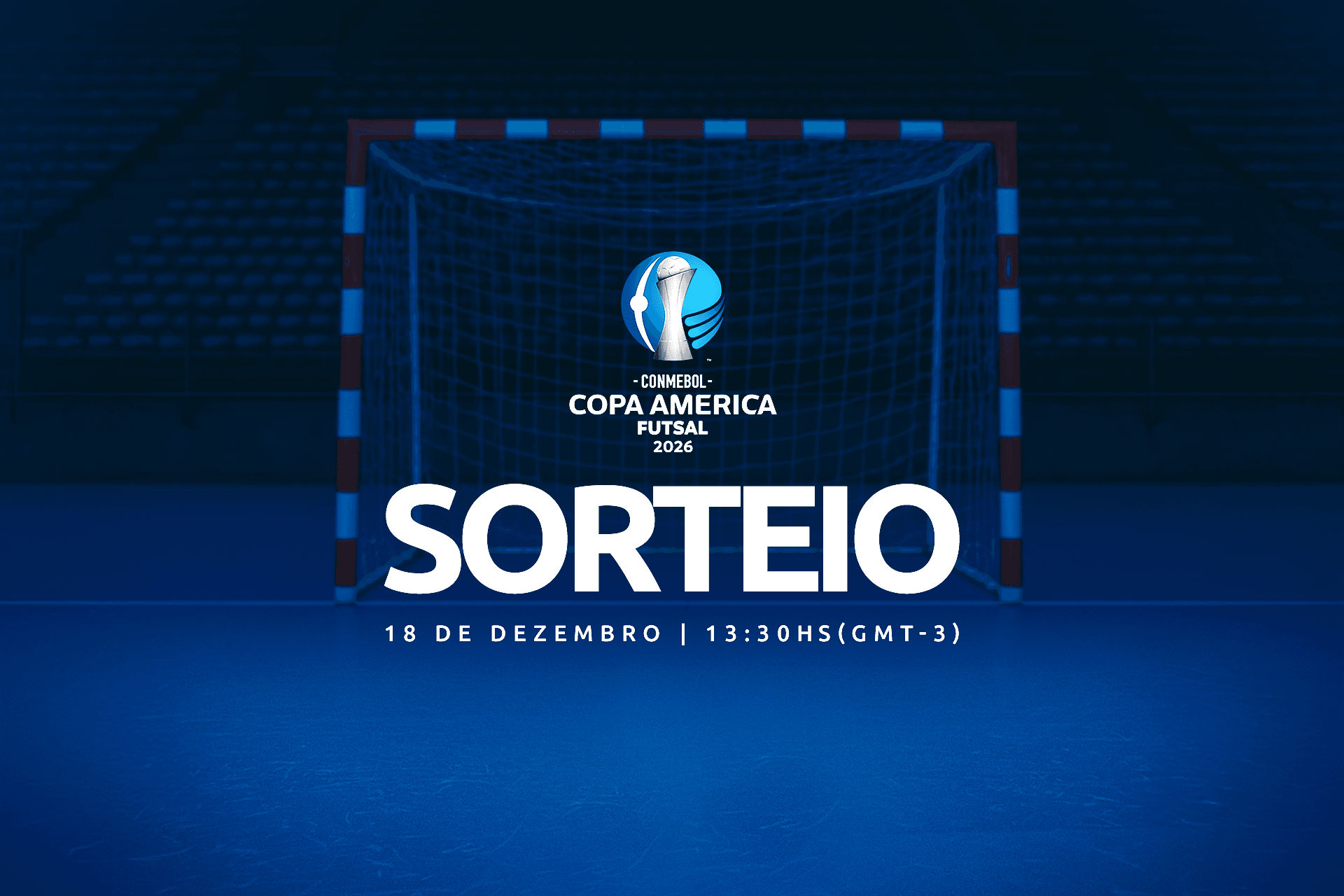 Serão sorteados os Grupos da CONMEBOL Copa América Futsal 2026™