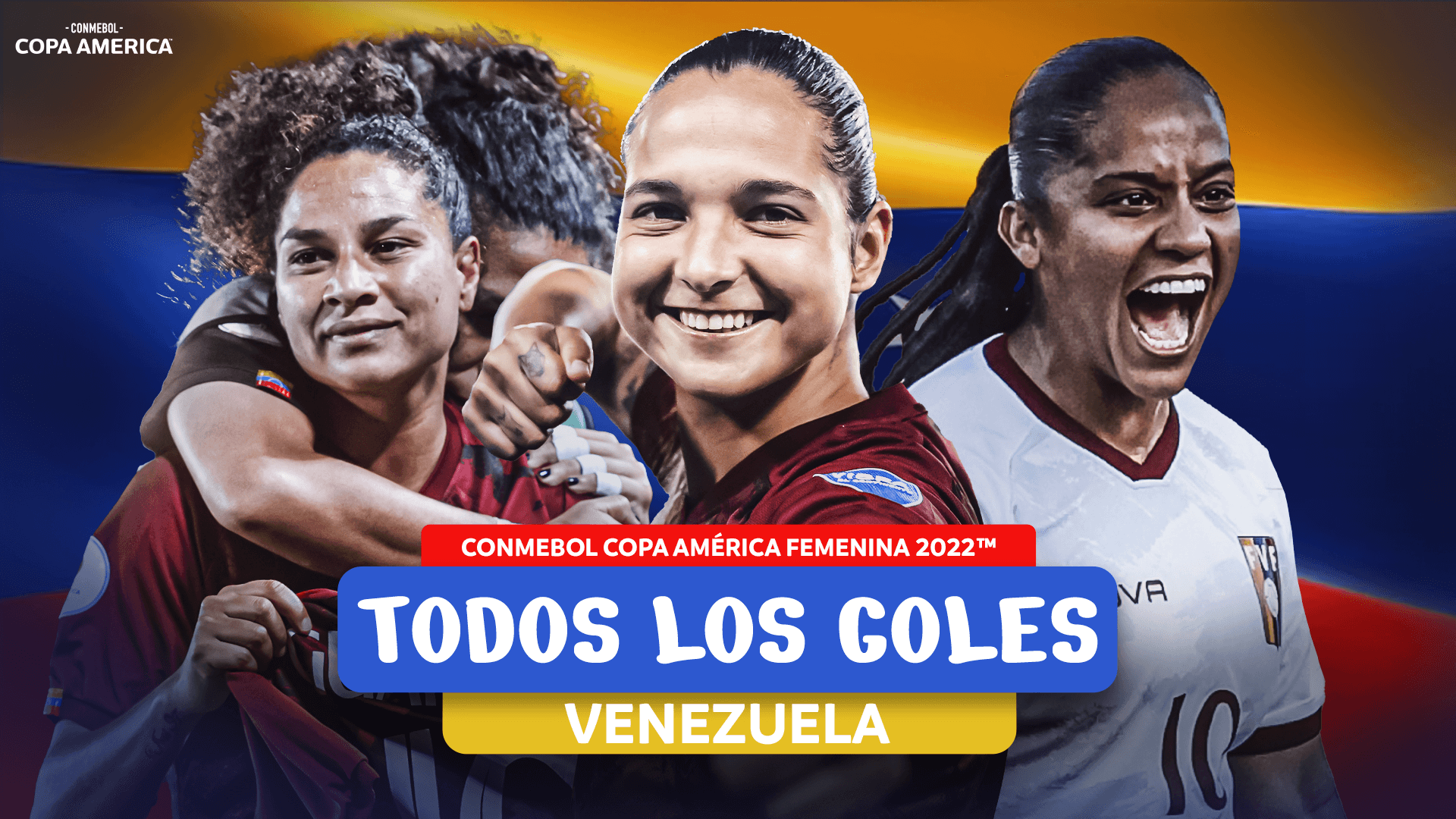 Todos los GOLES de VENEZUELA en la CONMEBOL Copa América Femenina 2022™