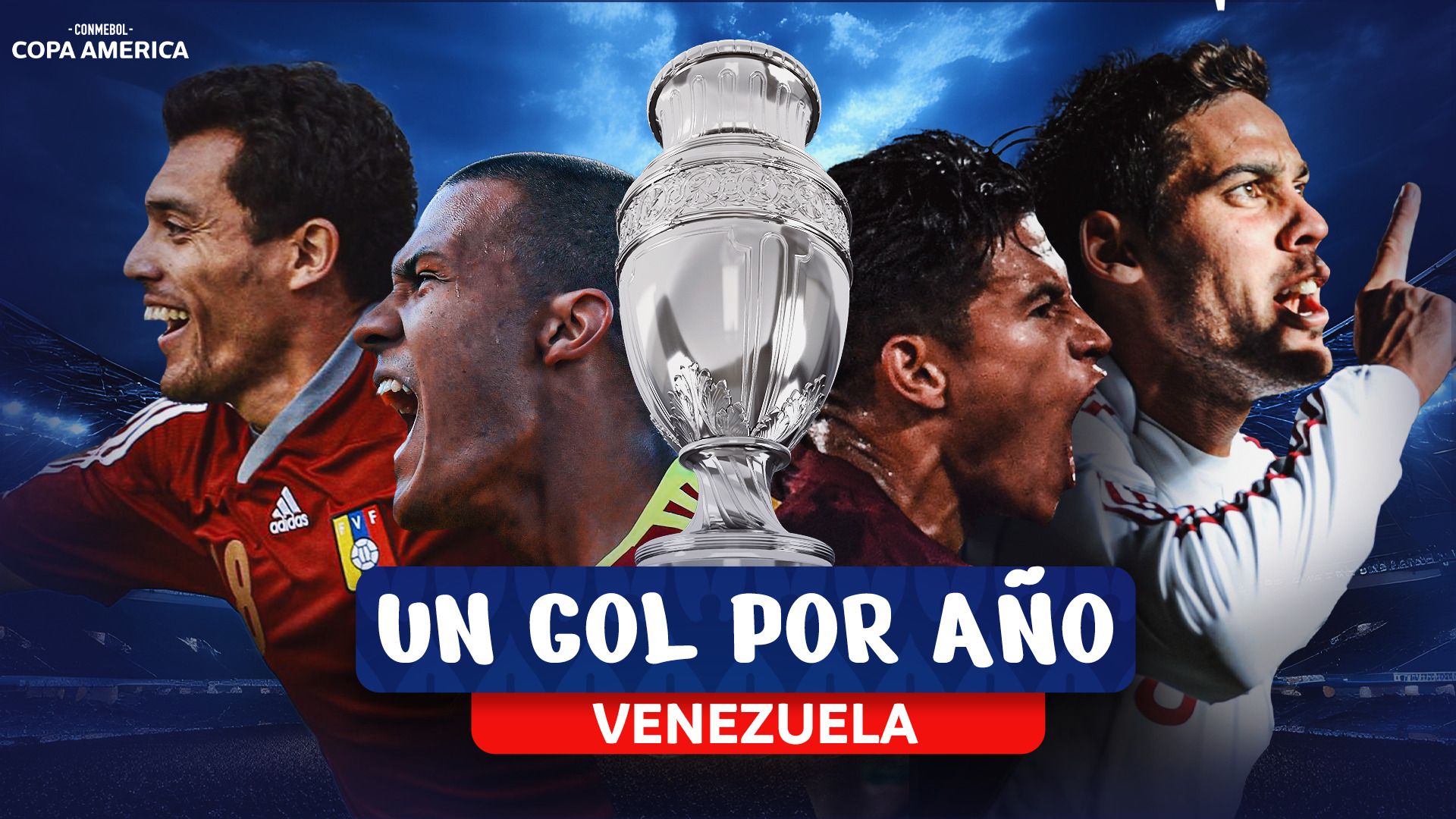 VENEZUELA in the CONMEBOL Copa América™: the MOST EPIC GOAL of EACH EDITION (1993-2024)
