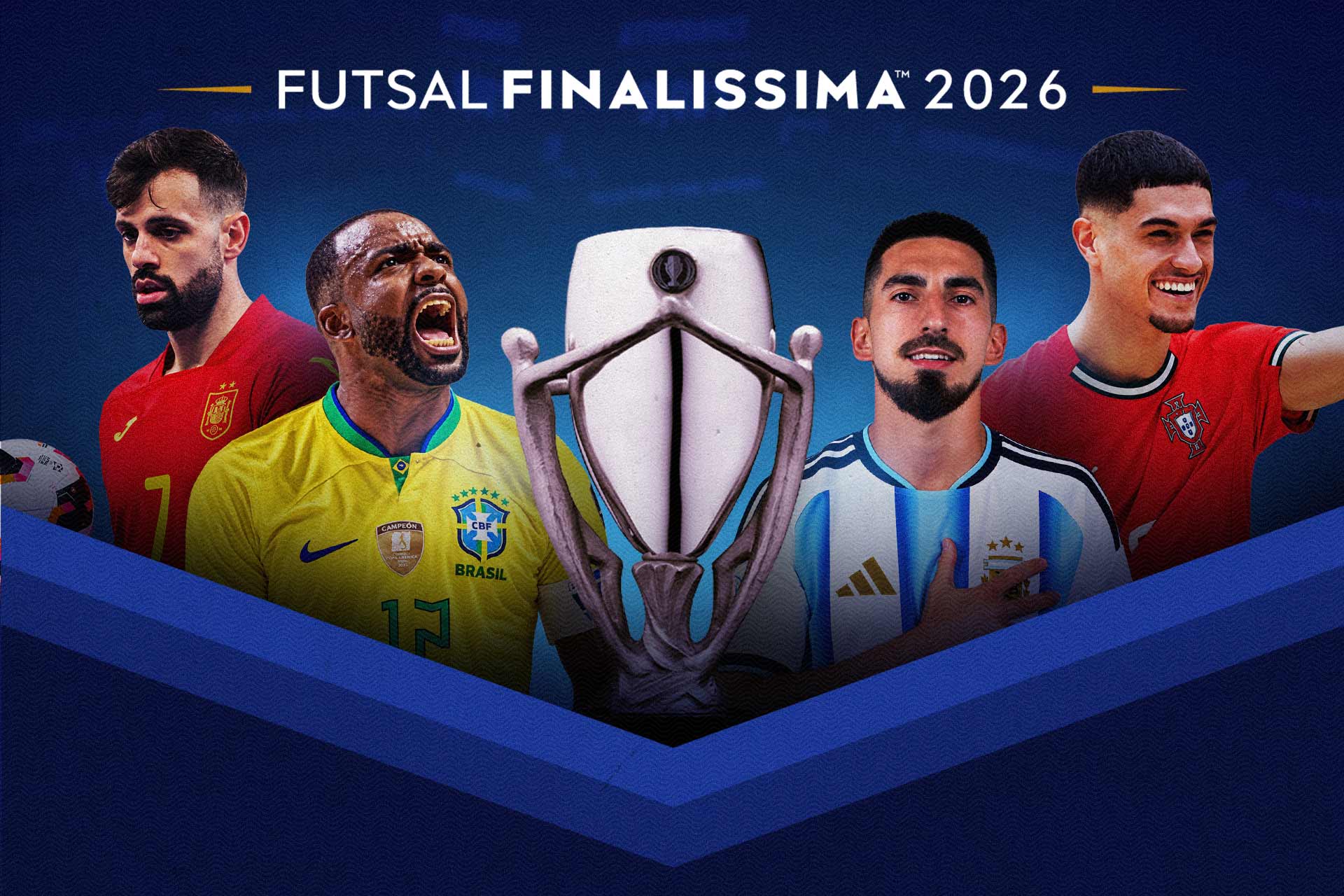 Tickets for the CONMEBOL UEFA Finalissima Futsal 2026 in Niterói go on sale