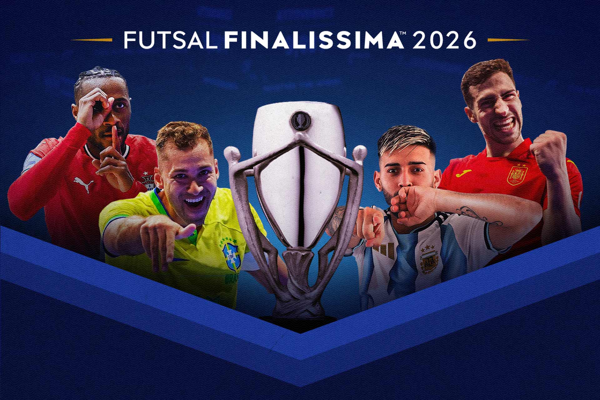 Finalissima de Futsal 2026: cuatro selecciones en busca del título en Niterói