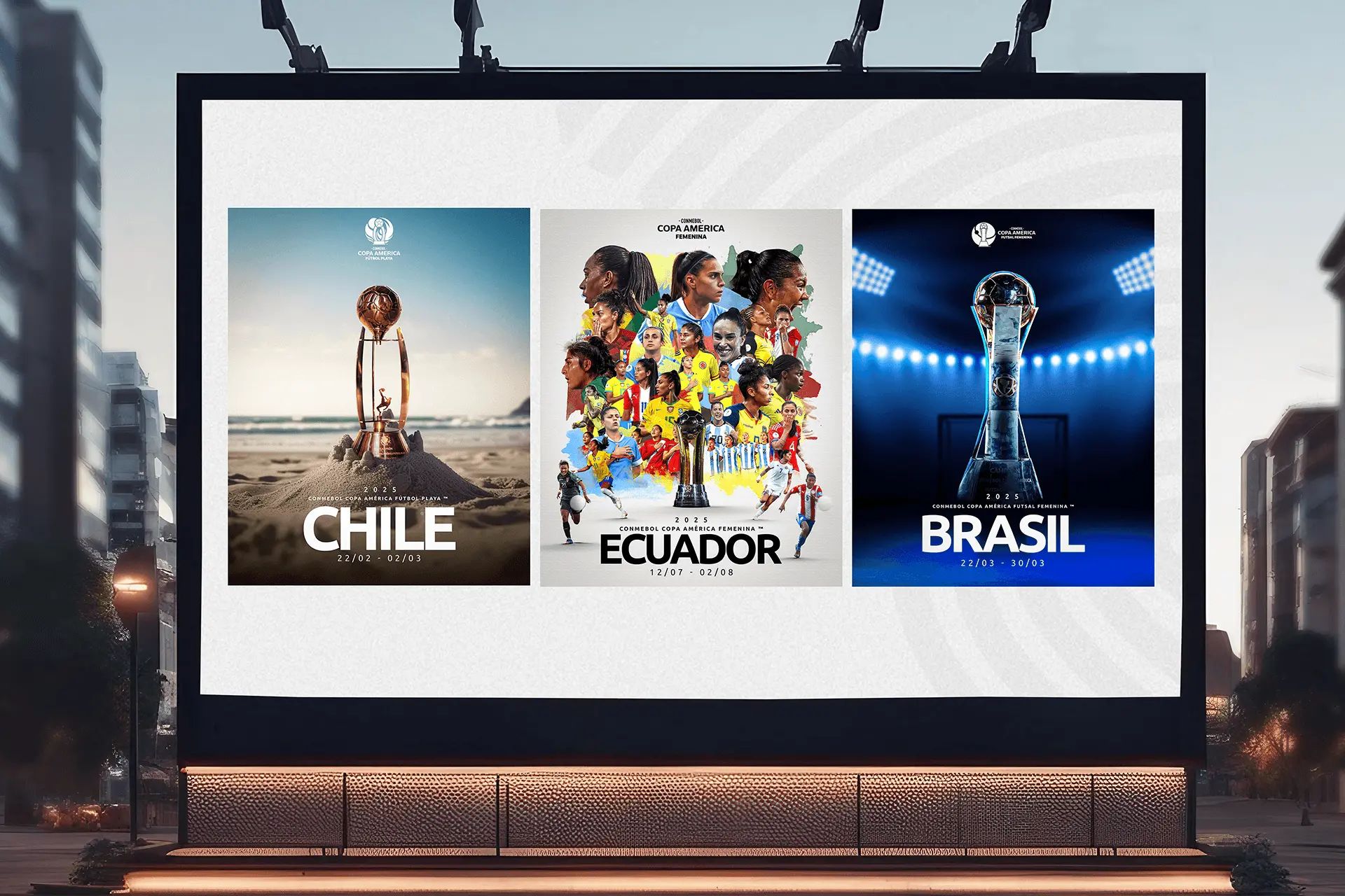 Las CONMEBOL Copa América™ que se jugarán en 2025