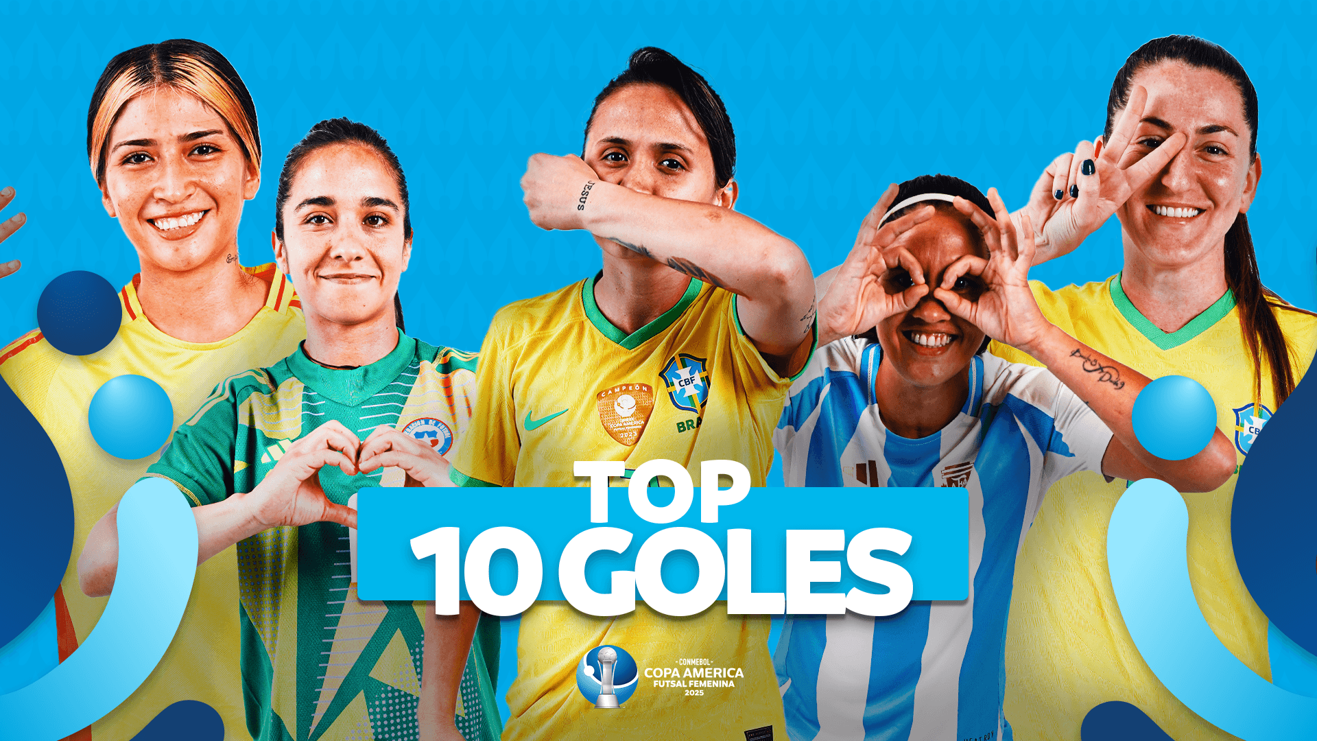 TOP 10 GOLES | CONMEBOL Copa América Futsal Femenina 2025™