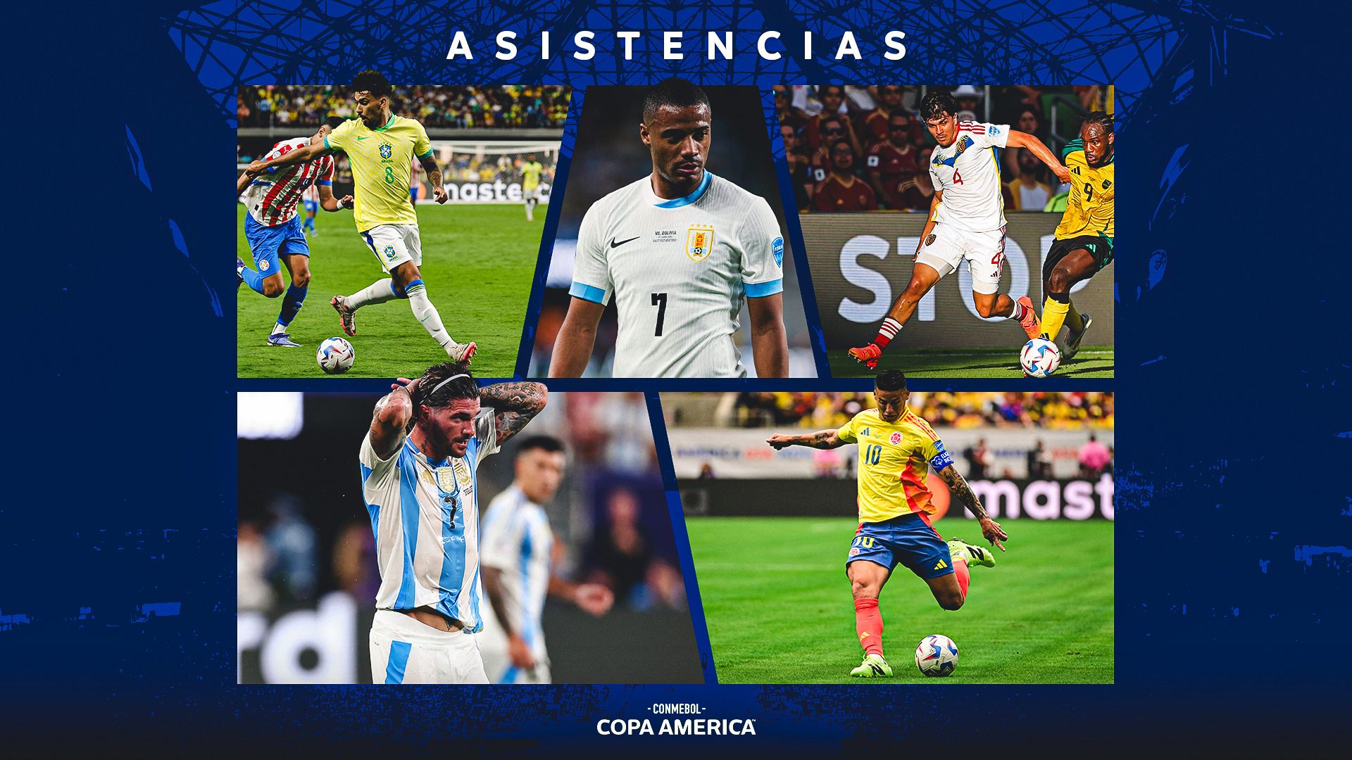  RECAP: The Best Assists of the CONMEBOL Copa América USA 2024™