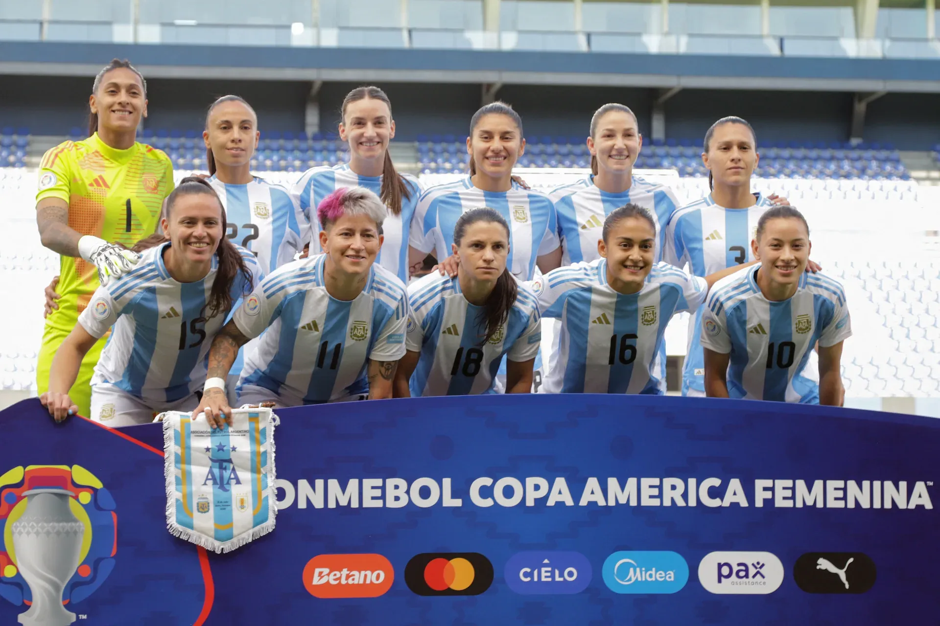 Argentina-Perú: el minuto a minuto del partido de CONMEBOL Copa América Femenina™ en vivo