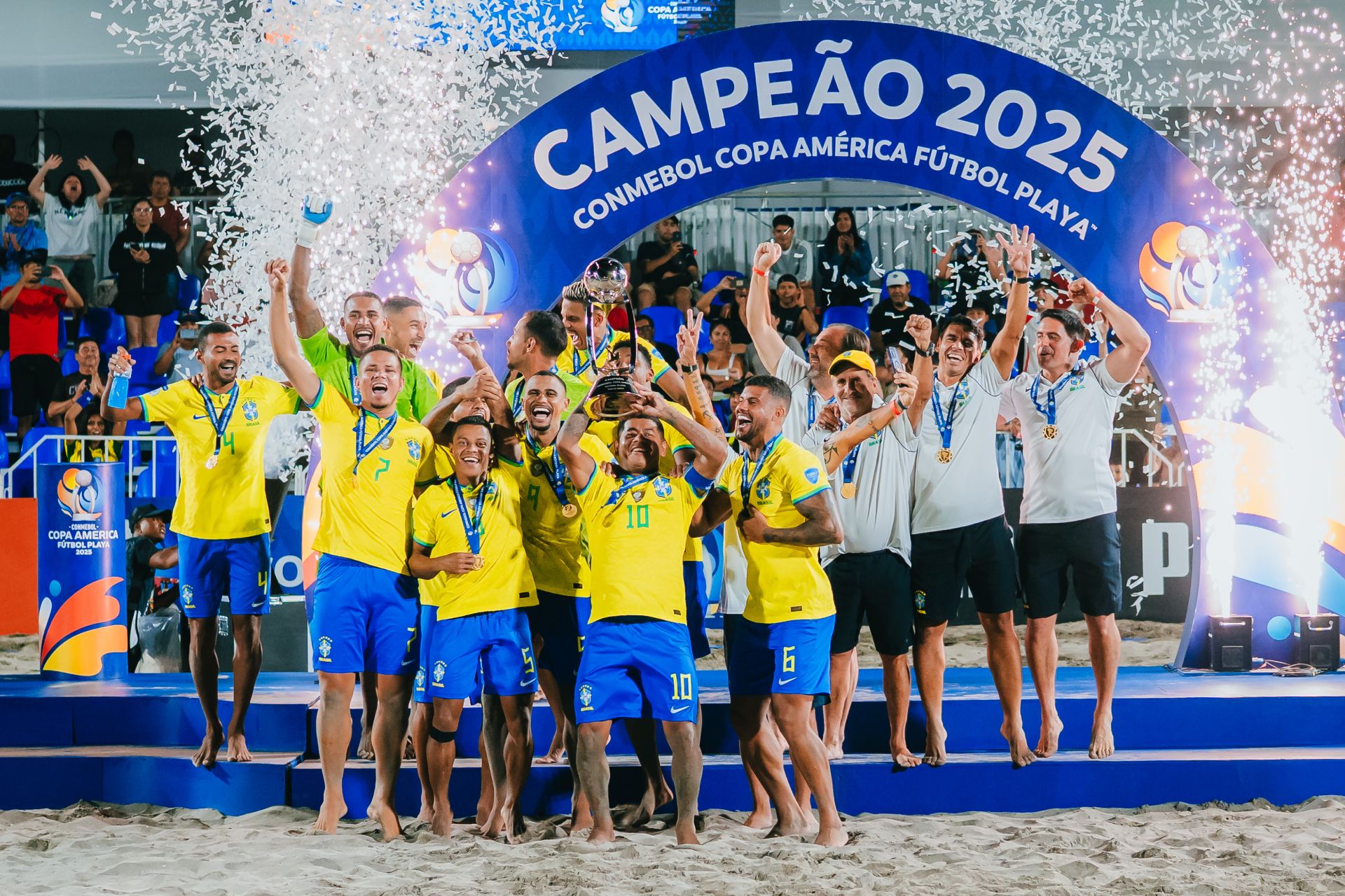 All CONMEBOL Copa América Fútbol Playa™ Champions