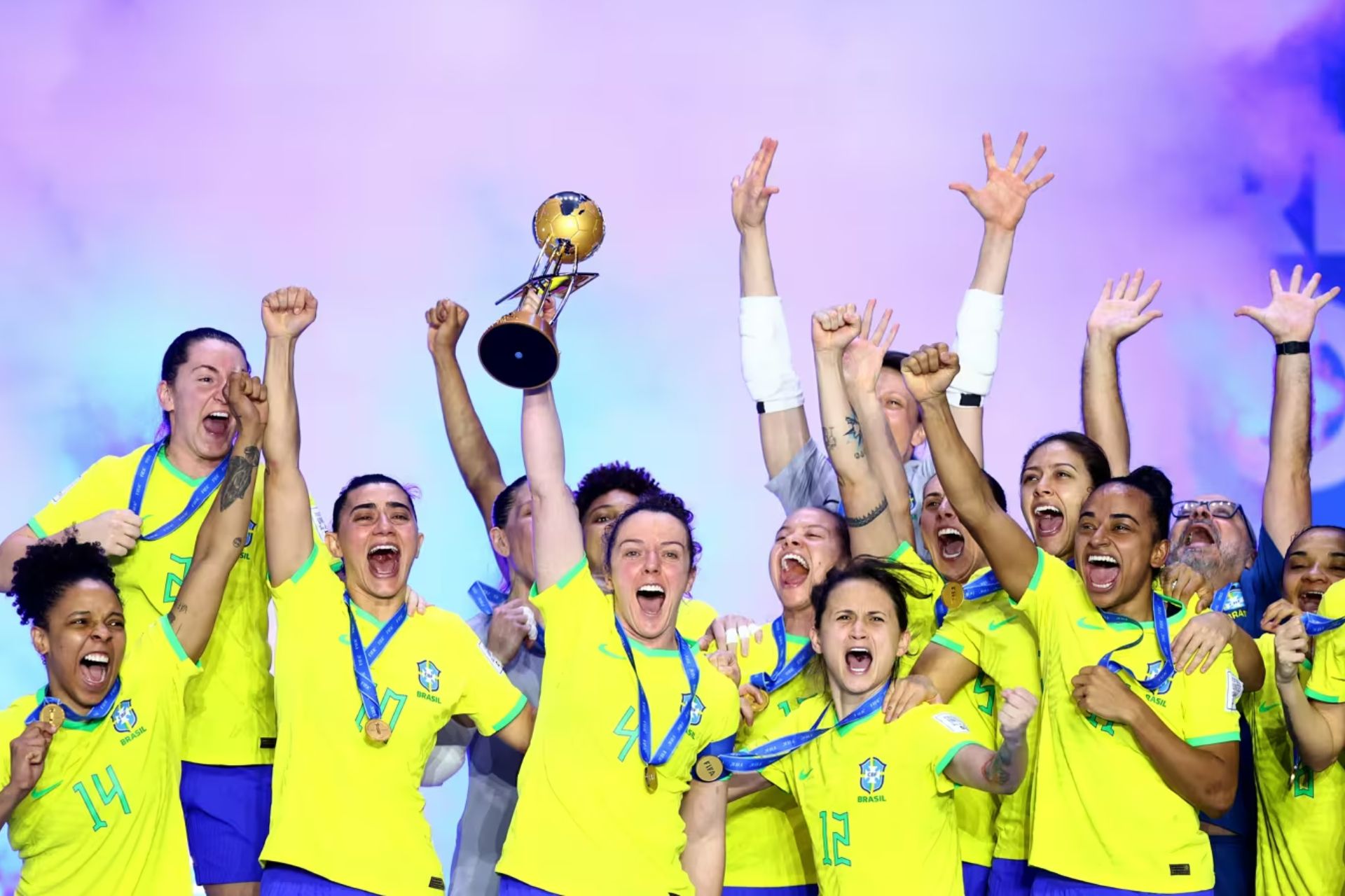 Brasil, el campeón del primer Mundial de Futsal Femenino