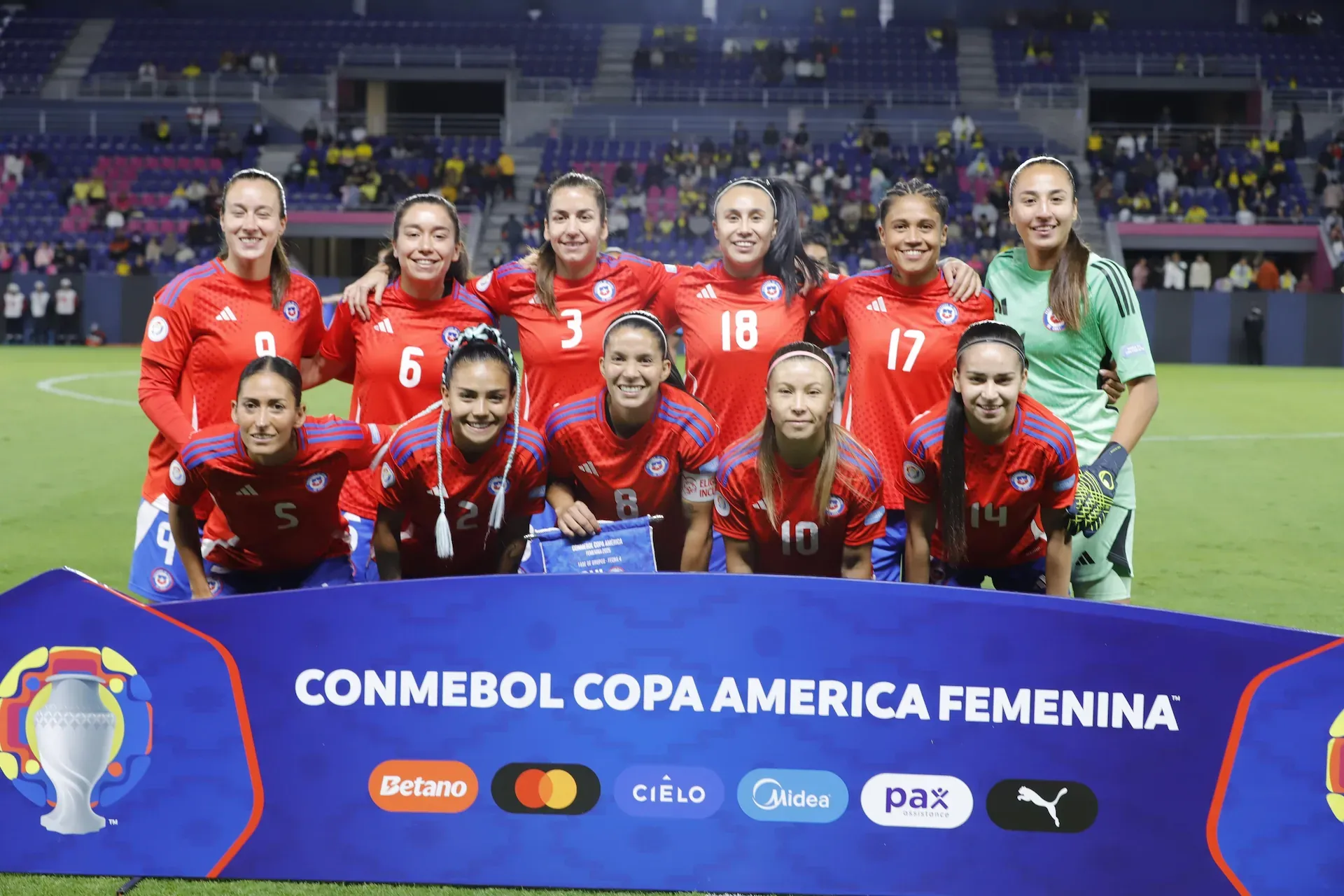 Chile vs Paraguay: the CONMEBOL Copa América Femenina™ live play-by-play commentary and stats