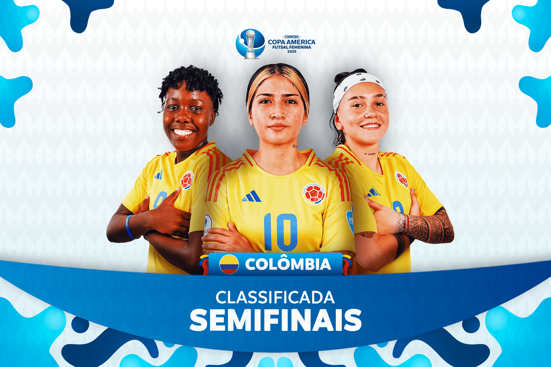 Colômbia empatou contra a Argentina e se classificou para as semifinais