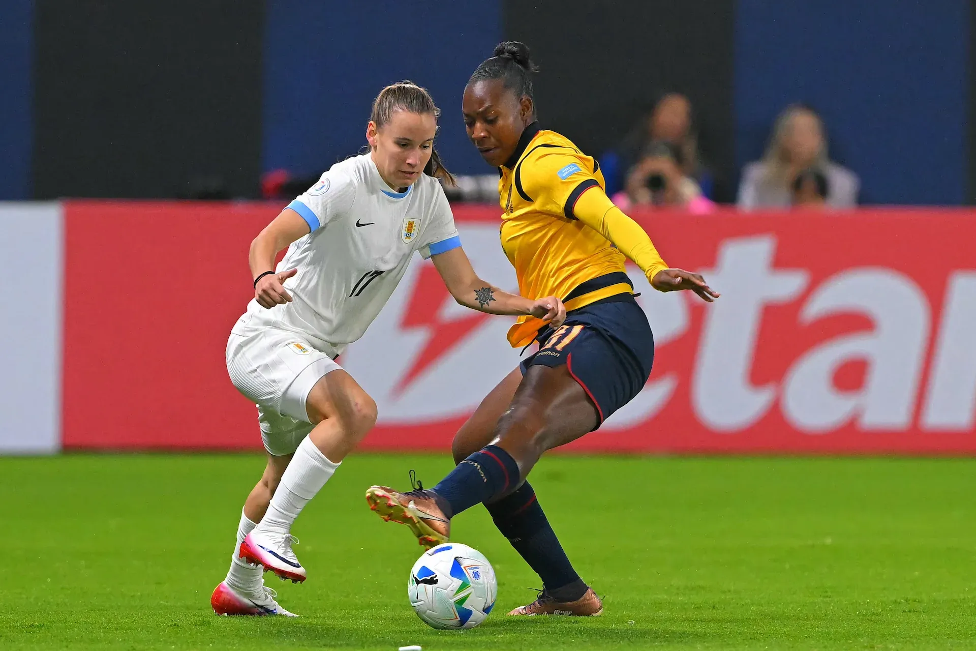 Ecuador y Uruguay empatan 2-2 en el debut de la CONMEBOL Copa América Femenina 2025™