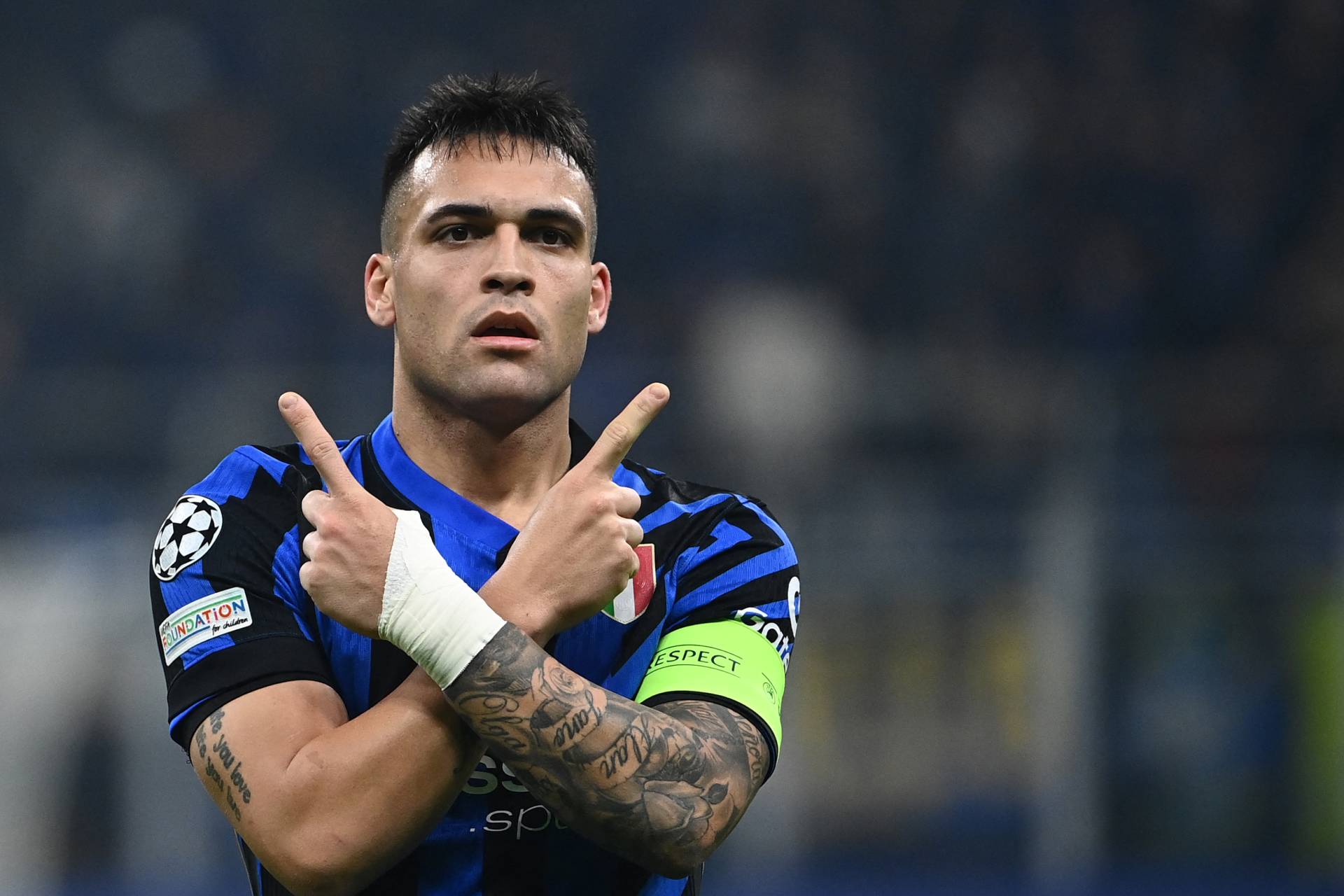Lautaro Martínez trong màu áo Inter Milan