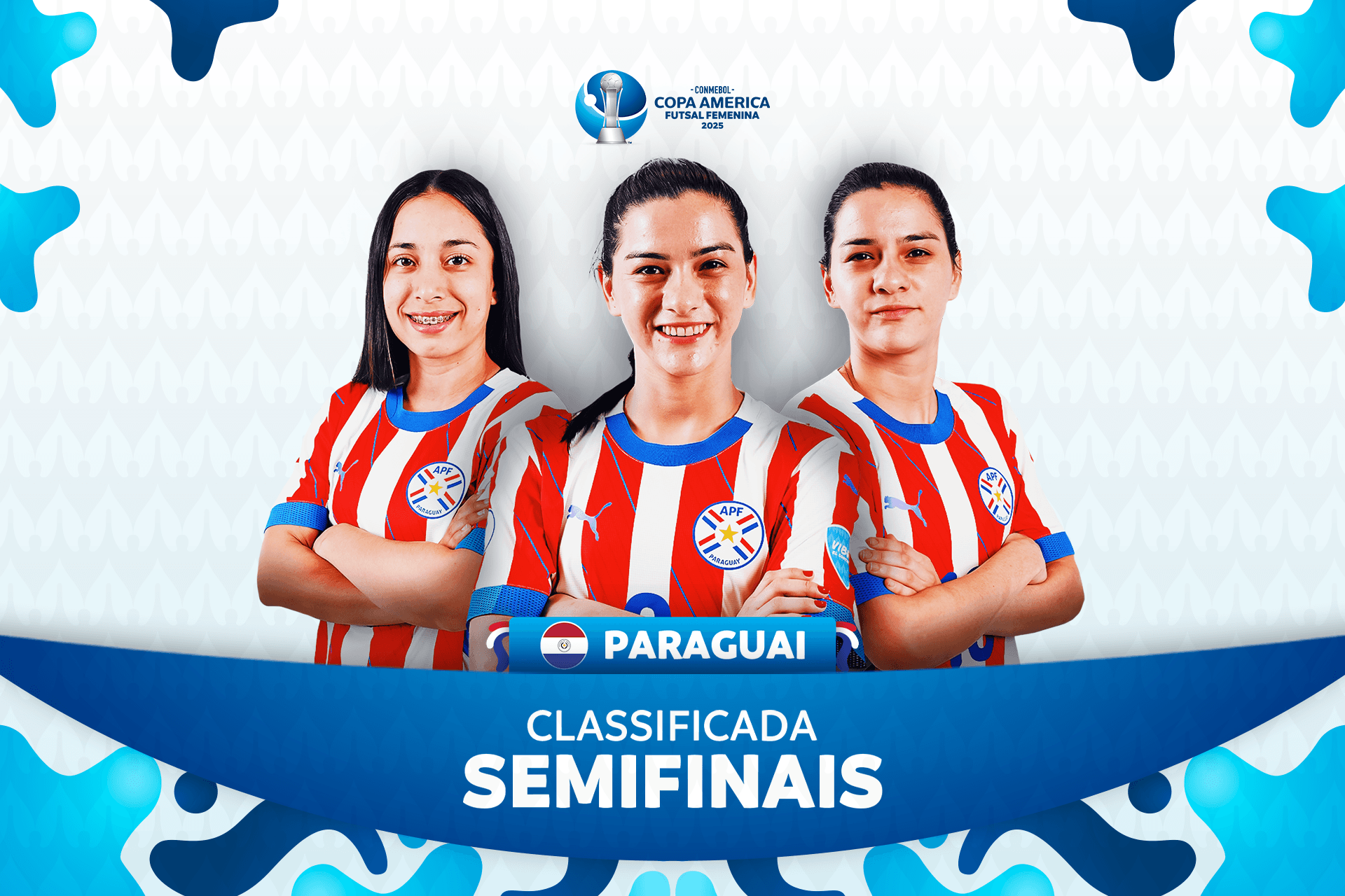 Paraguai se classificou para a semifinal da CONMEBOL Copa América Futsal Femenina 2025™