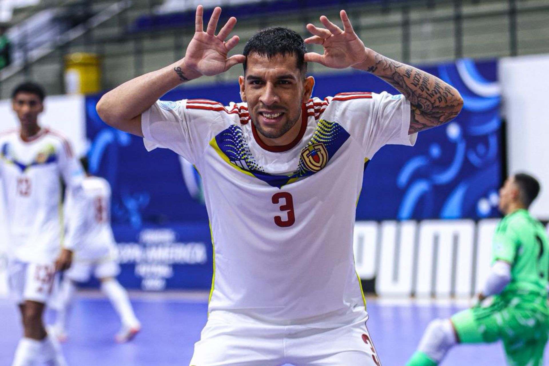 Venezuela estreou com vitória sobre a Colômbia