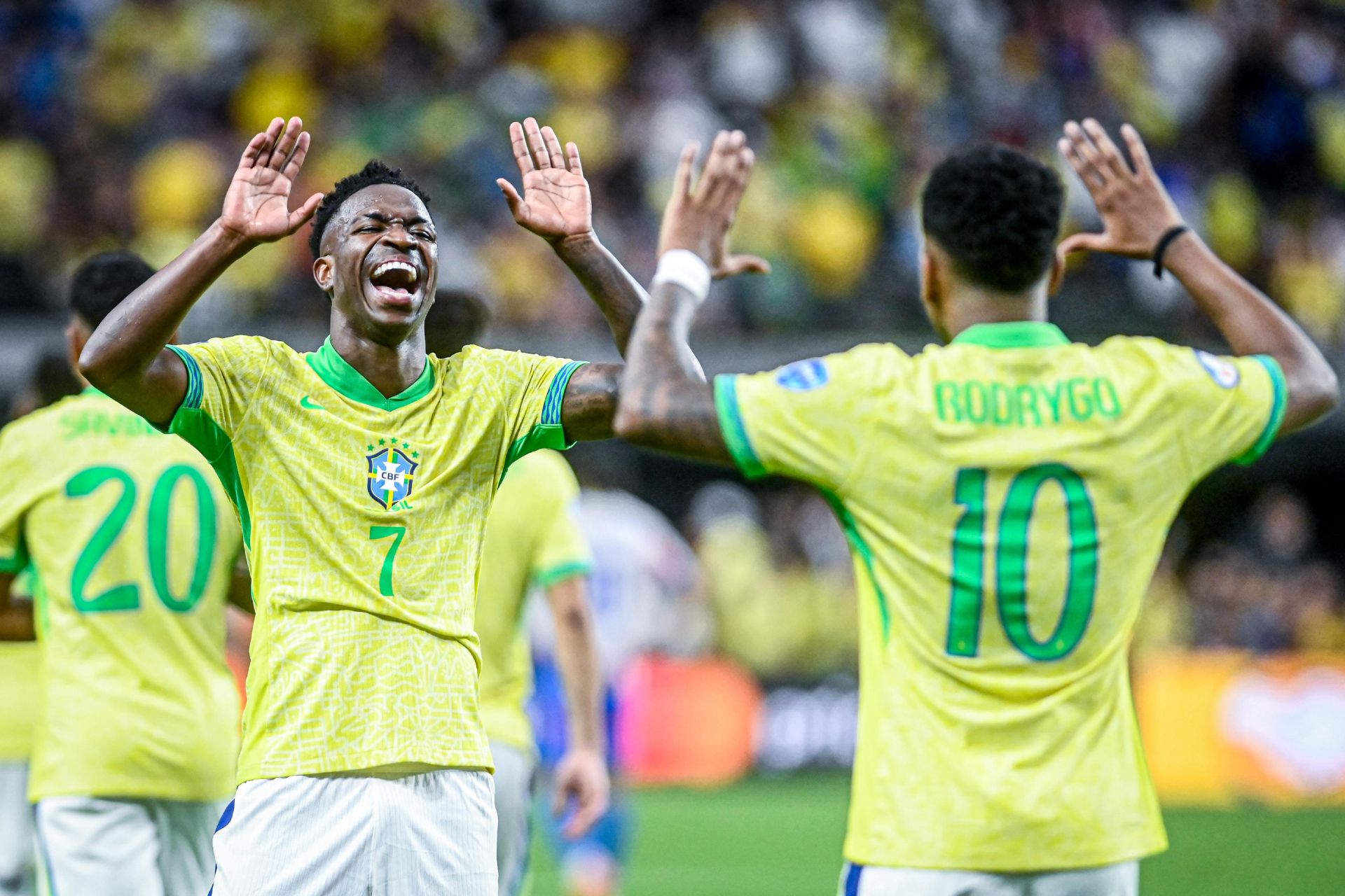 Vinícius Júnior marcó por primera vez en la CONMEBOL Copa América™