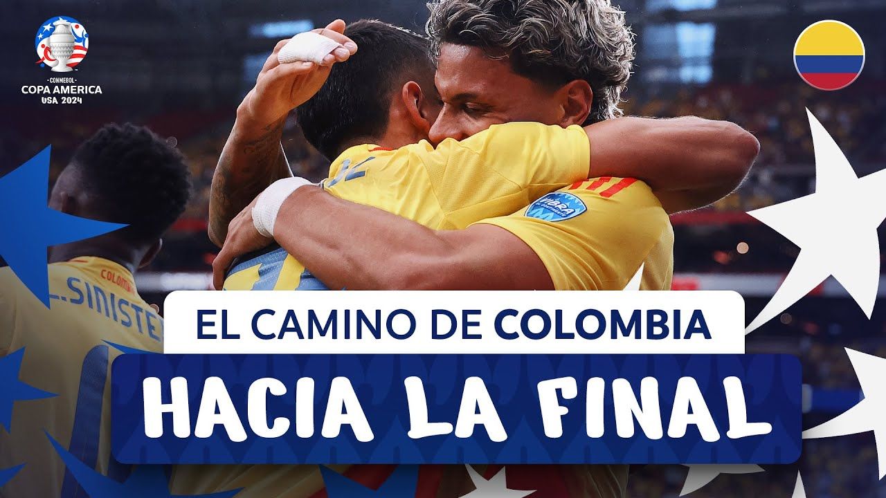 Thumbnail do vídeo: O caminho da Colômbia até a Final | CONMEBOL COPA AMÉRICA USA 2024™